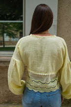 Blouse Clémentine Jaune