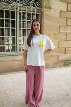 Pantalon Pola Vieux Rose