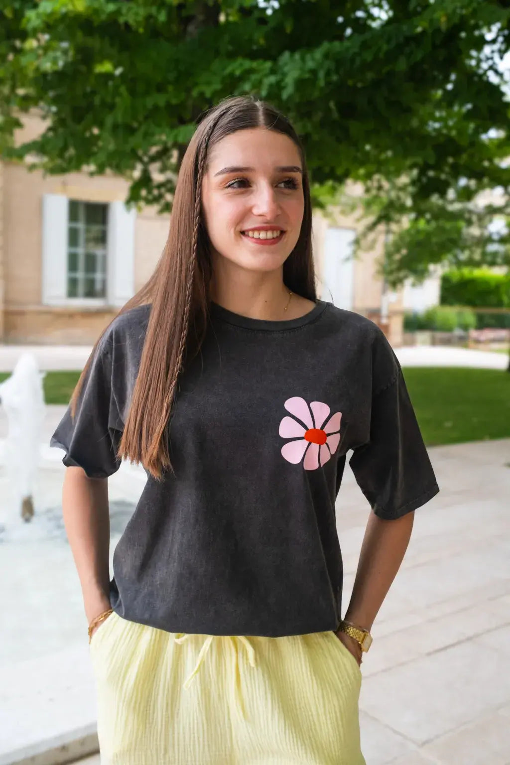 T-Shirt Maya Noir