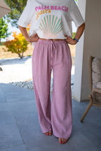 Pantalon Eline Rose