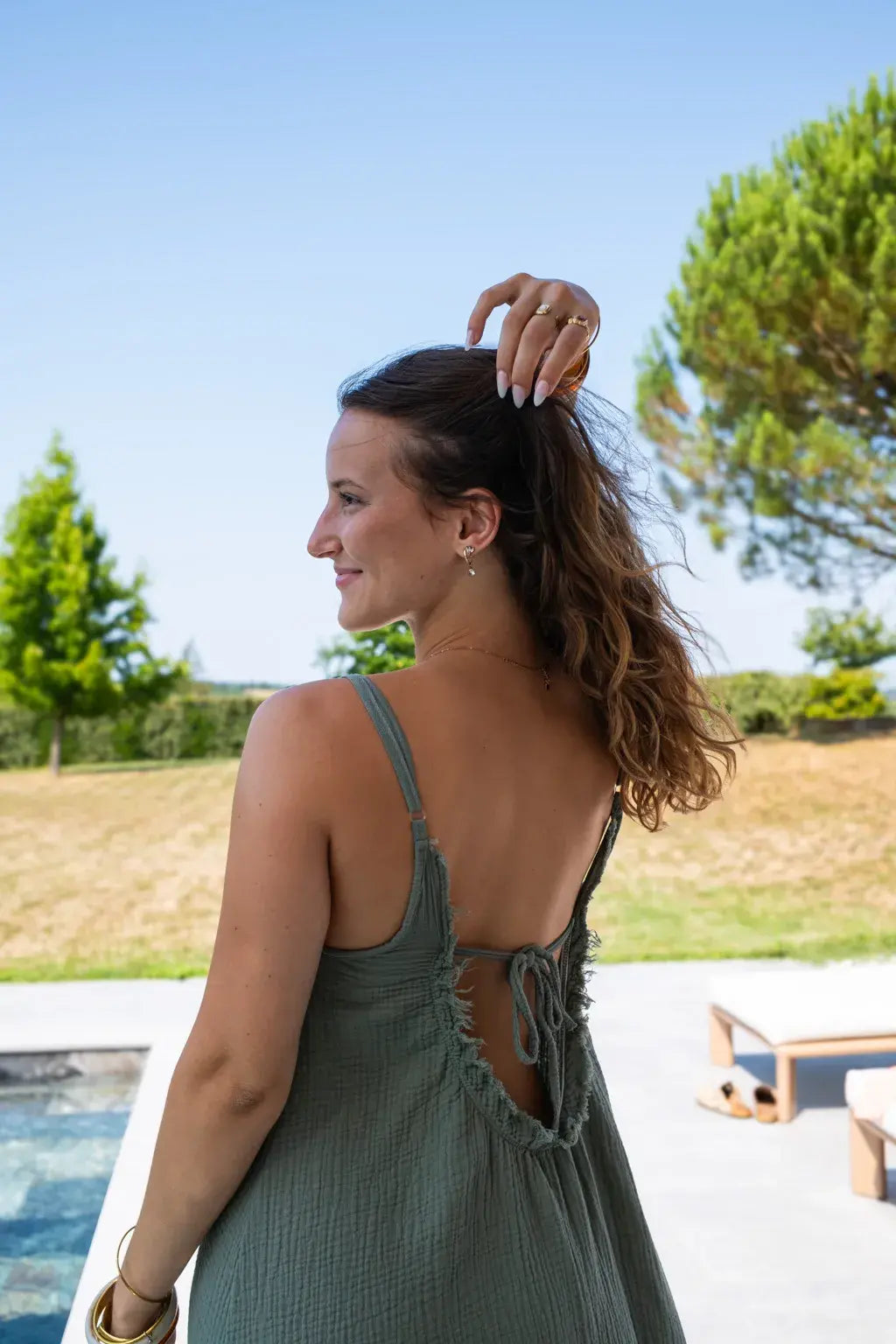 Robe Salia Kaki