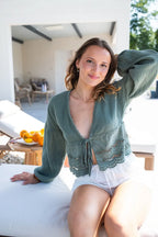 Blouse Clémentine Kaki