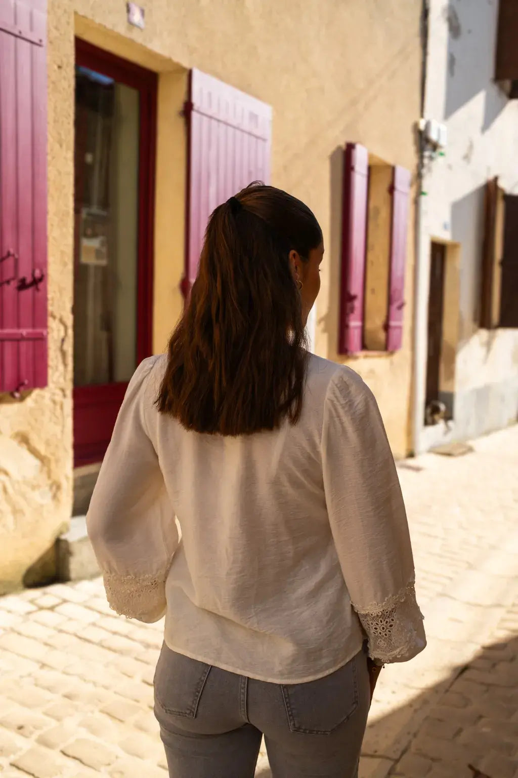 Blouse Balya Écru