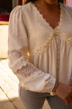 Blouse Balya Écru