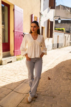 Blouse Balya Écru