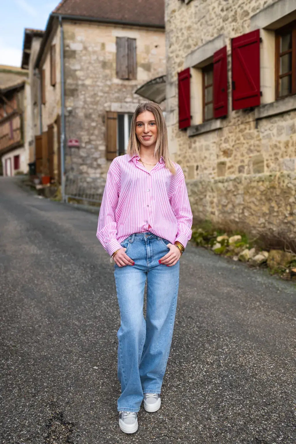 Chemise Angy Rose