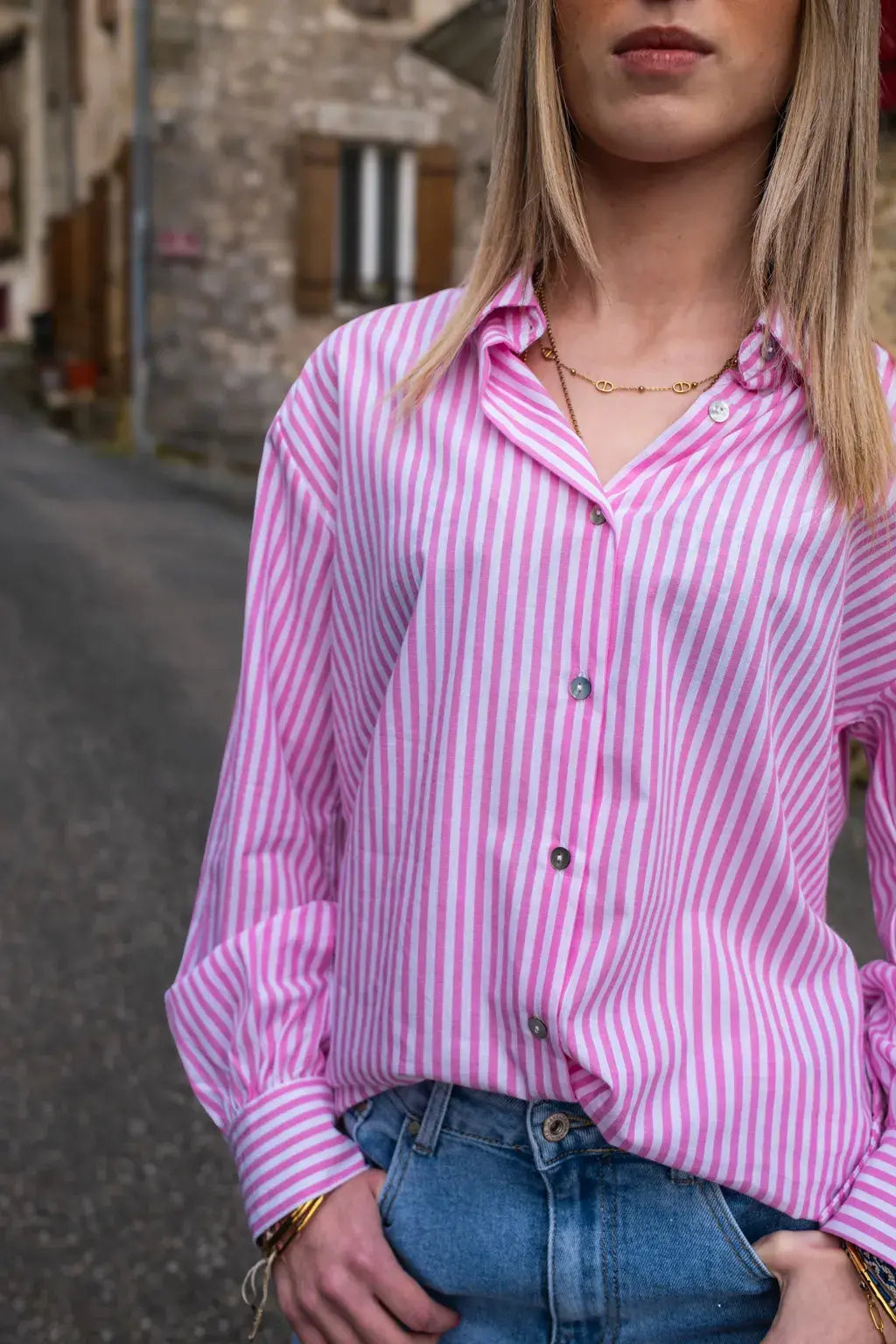 Chemise Angy Rose