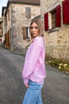 Chemise Angy Rose