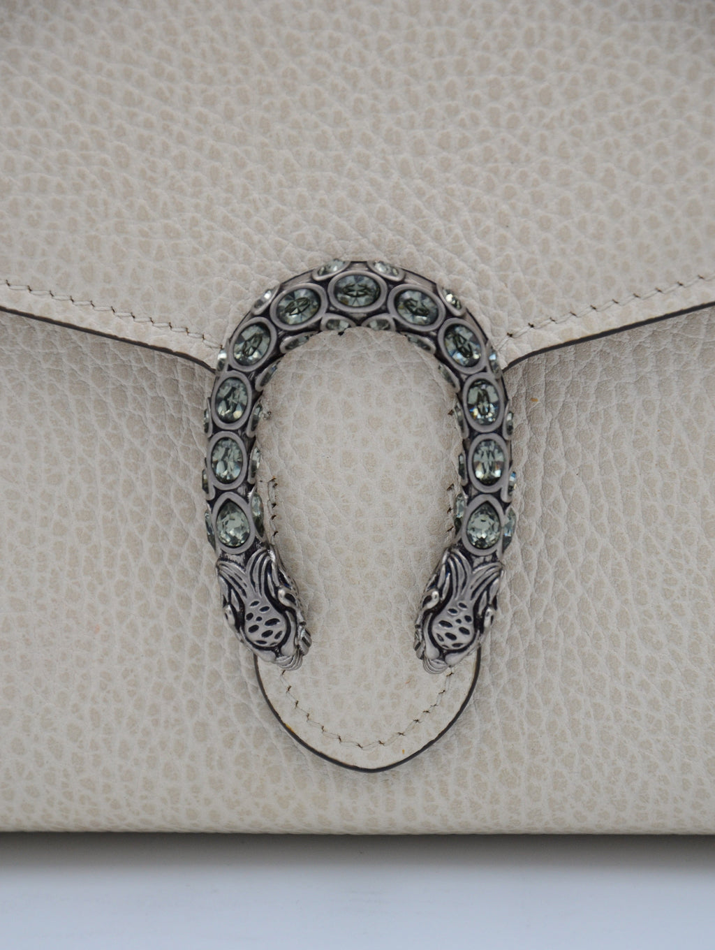 Dionysus Wallet On Chain Gucci Blanc