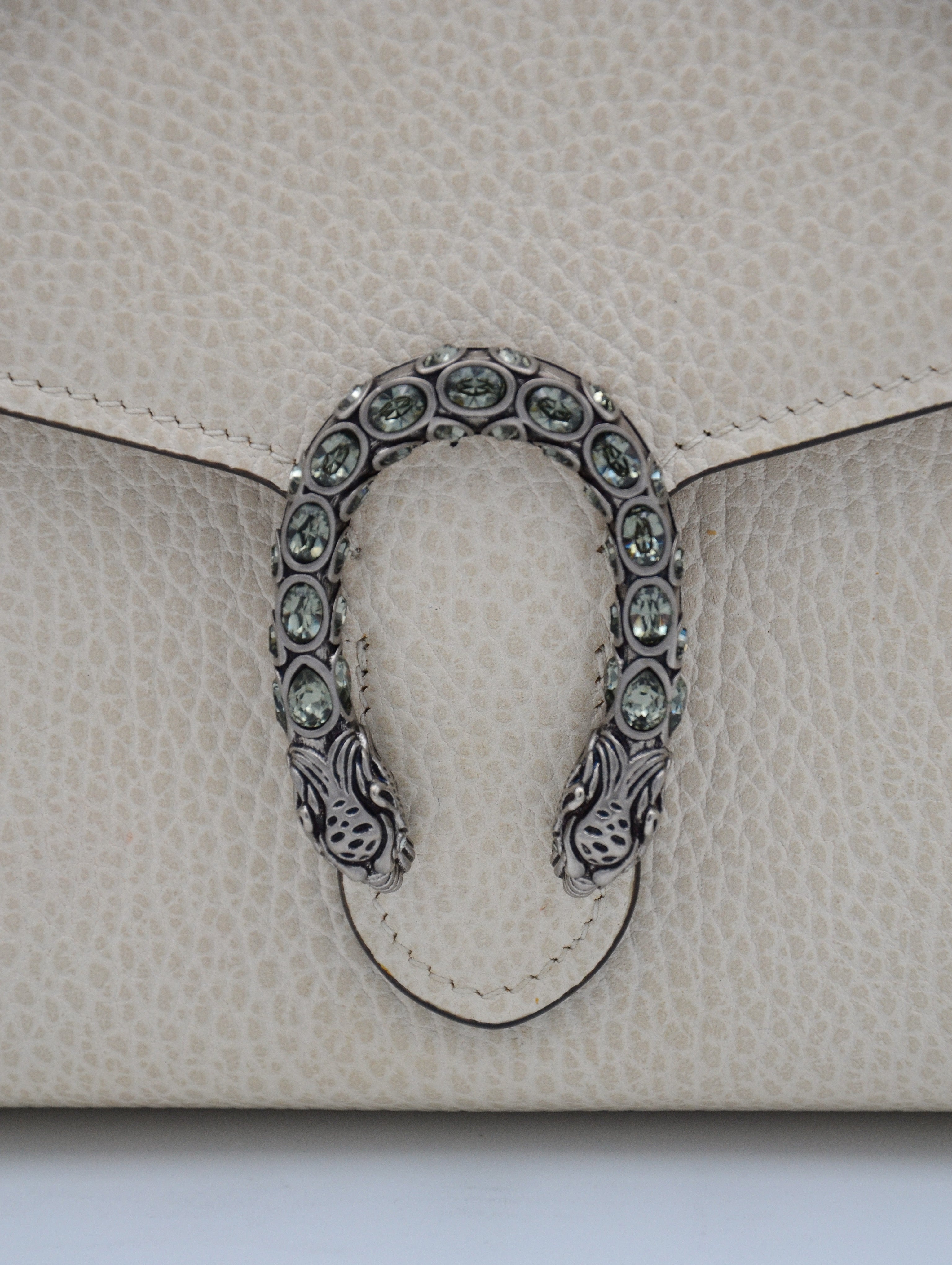 Dionysus Wallet On Chain Gucci Blanc