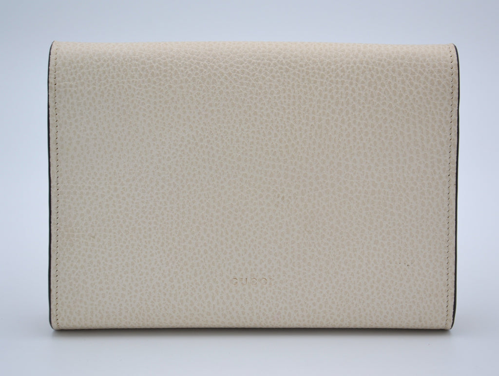 Dionysus Wallet On Chain Gucci Blanc