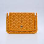 Goyard Plumet Pocket Wallet Goyardine Jaune Soleil