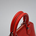 Louis Vuitton Alma Bb Cuir Épi Coquelicot