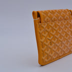 Goyard Plumet Pocket Wallet Goyardine Jaune Soleil