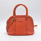Sac Dome Guccissima Cuir Orange Mandarine