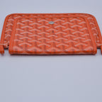 Goyard Plumet Pocket Wallet Goyardine Orange