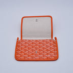 Goyard Plumet Pocket Wallet Goyardine Orange