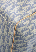 Sac De Voyage Dior Vintage En Toile Enduite Oblique
