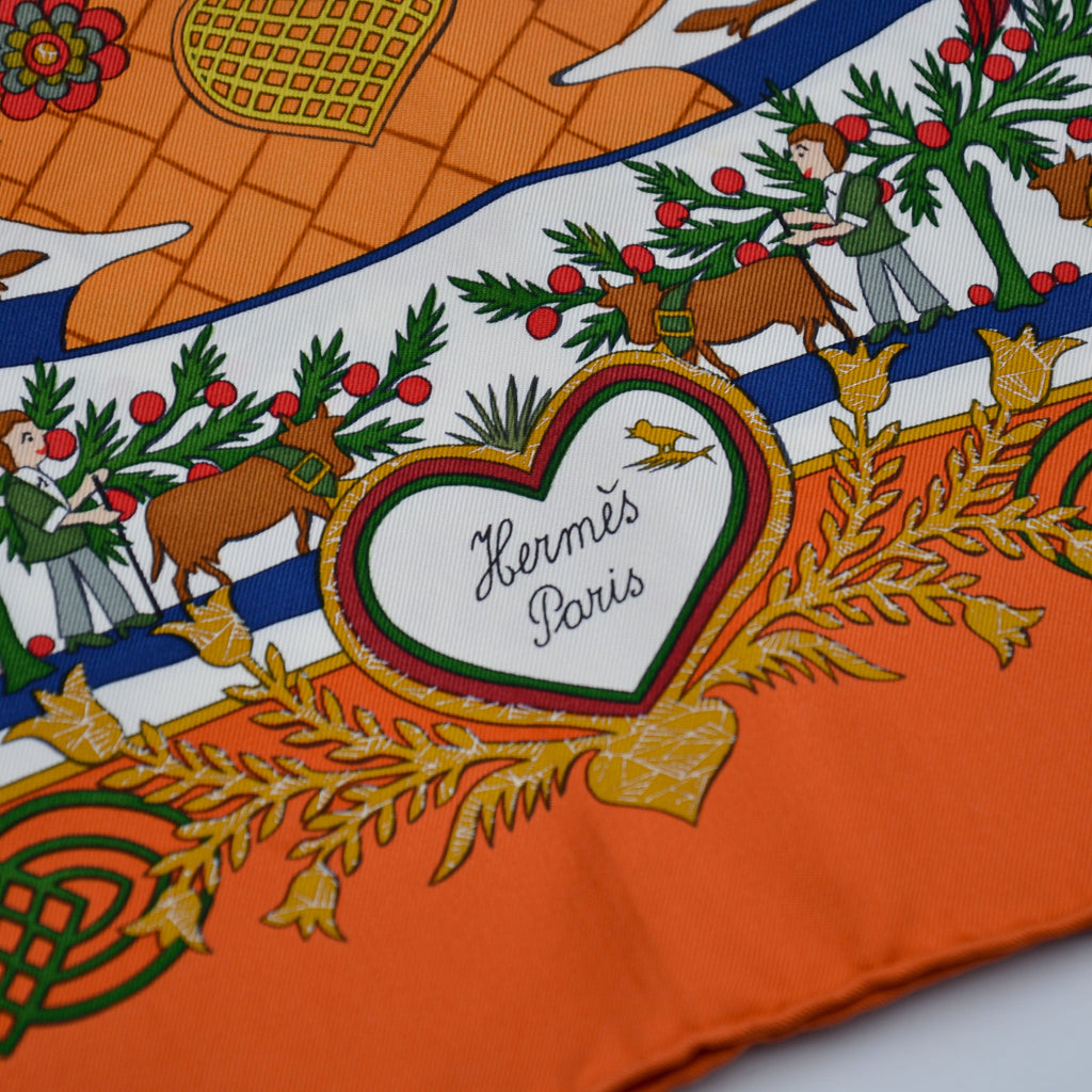Foulard Hermès "Découpages"