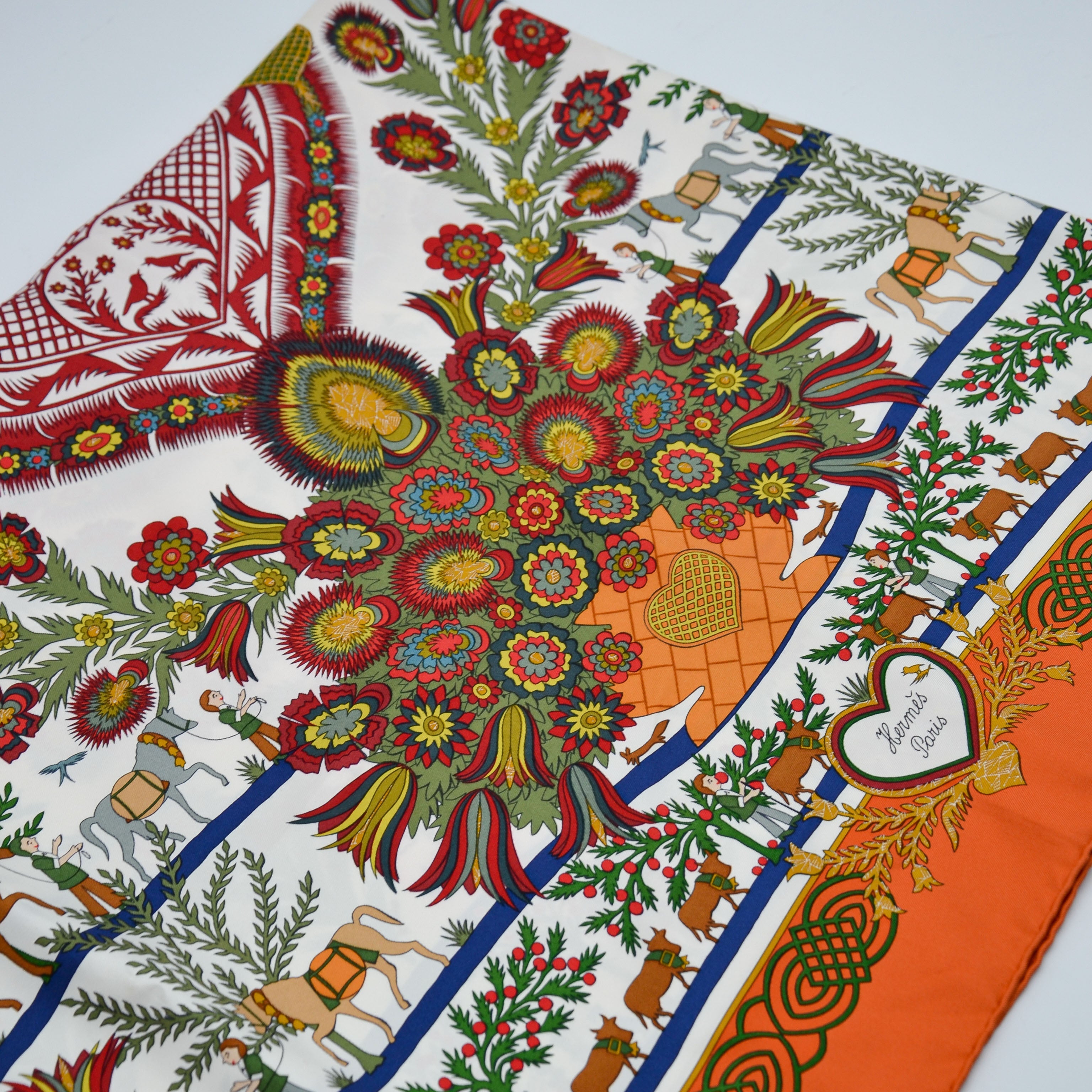 Foulard Hermès "Découpages"