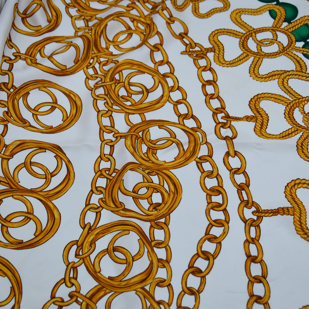 Foulard Chanel Vintage Années 90