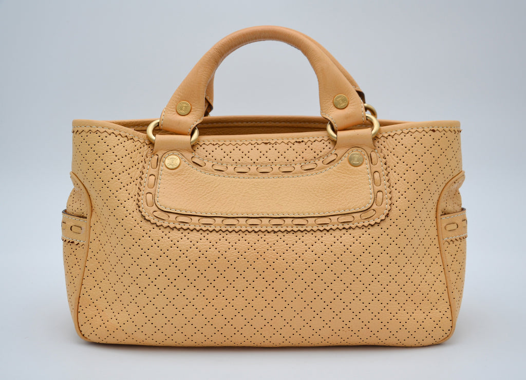 Sac Céline Boogie En Cuir Perforé