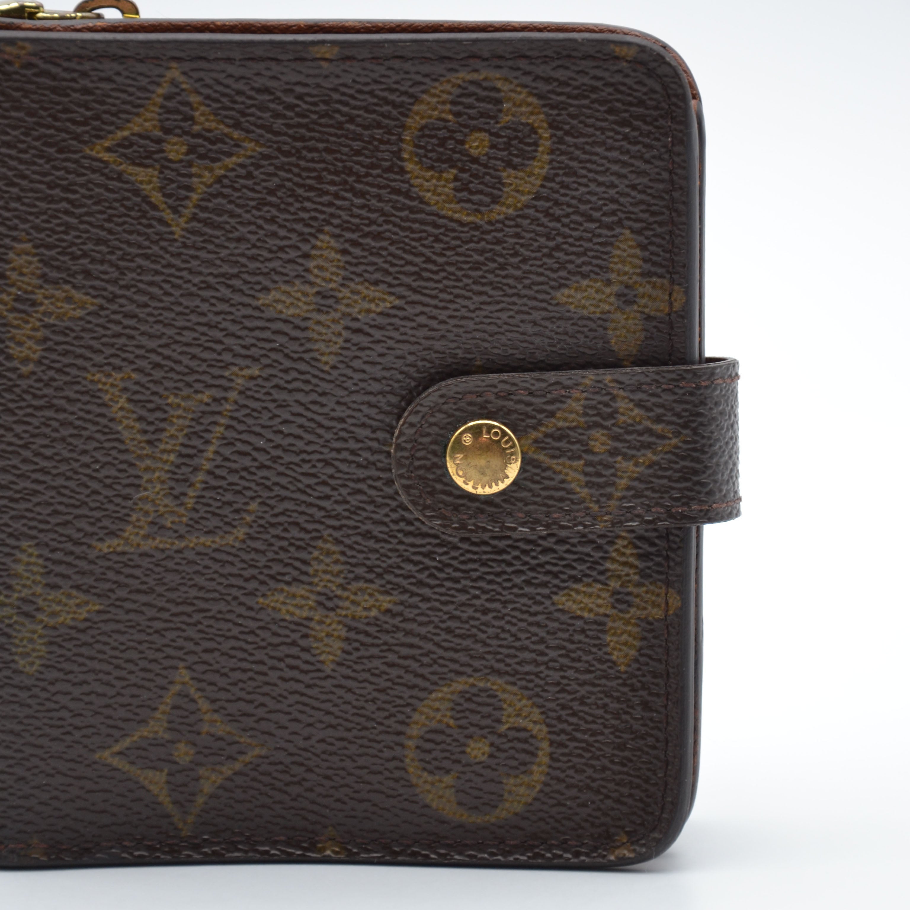 Louis Vuitton Portefeuille Compact Zip Monogramme