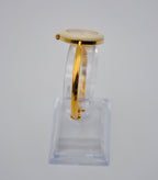 Montre Bezel Femme Beige Quartz