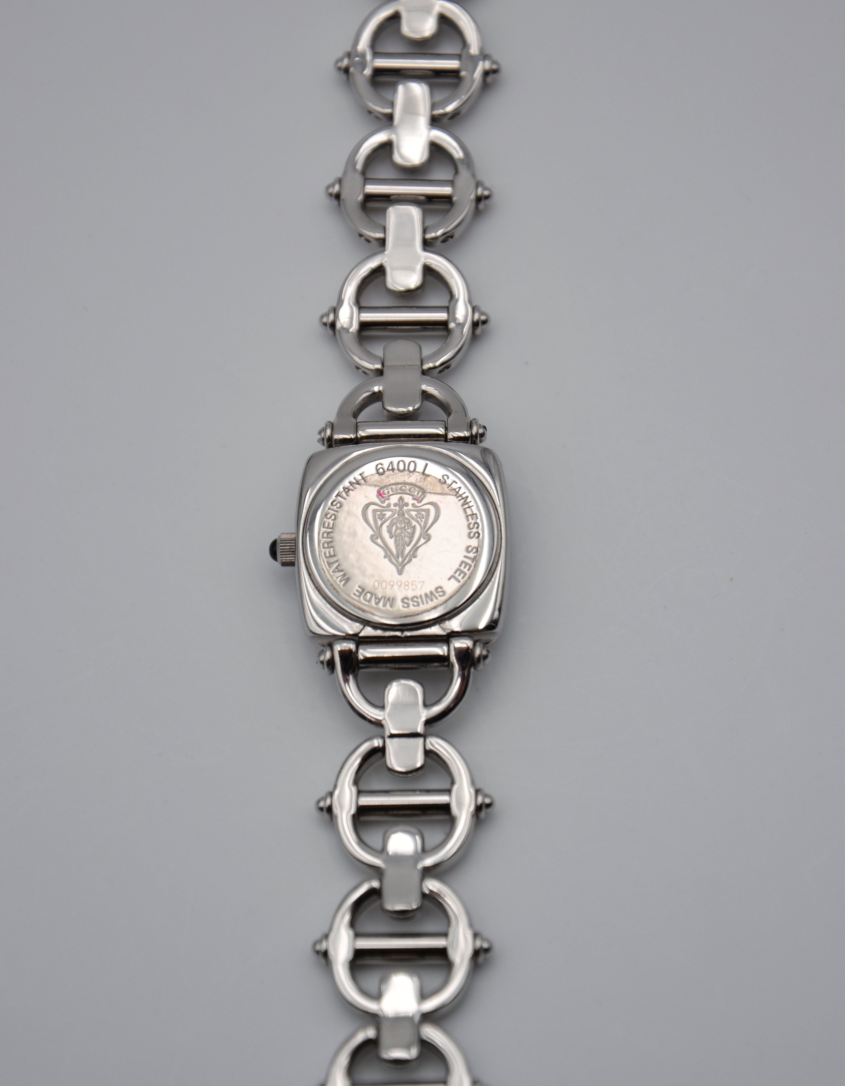 Montre 6400L Femme Acier Swiss Made