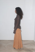 Jupe Roma Long Camel