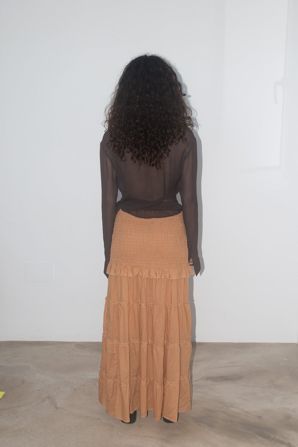 Jupe Roma Long Camel