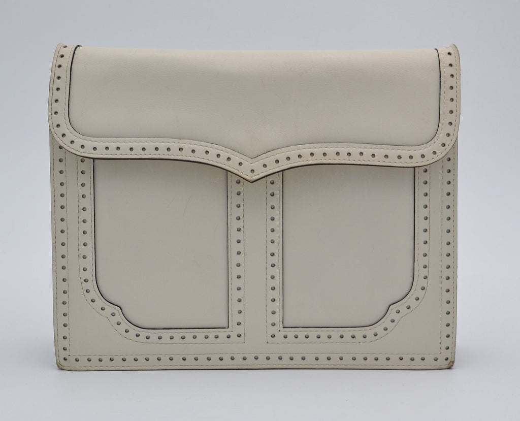 Sac Yves Saint Laurent Vintage Crossbody Blanc