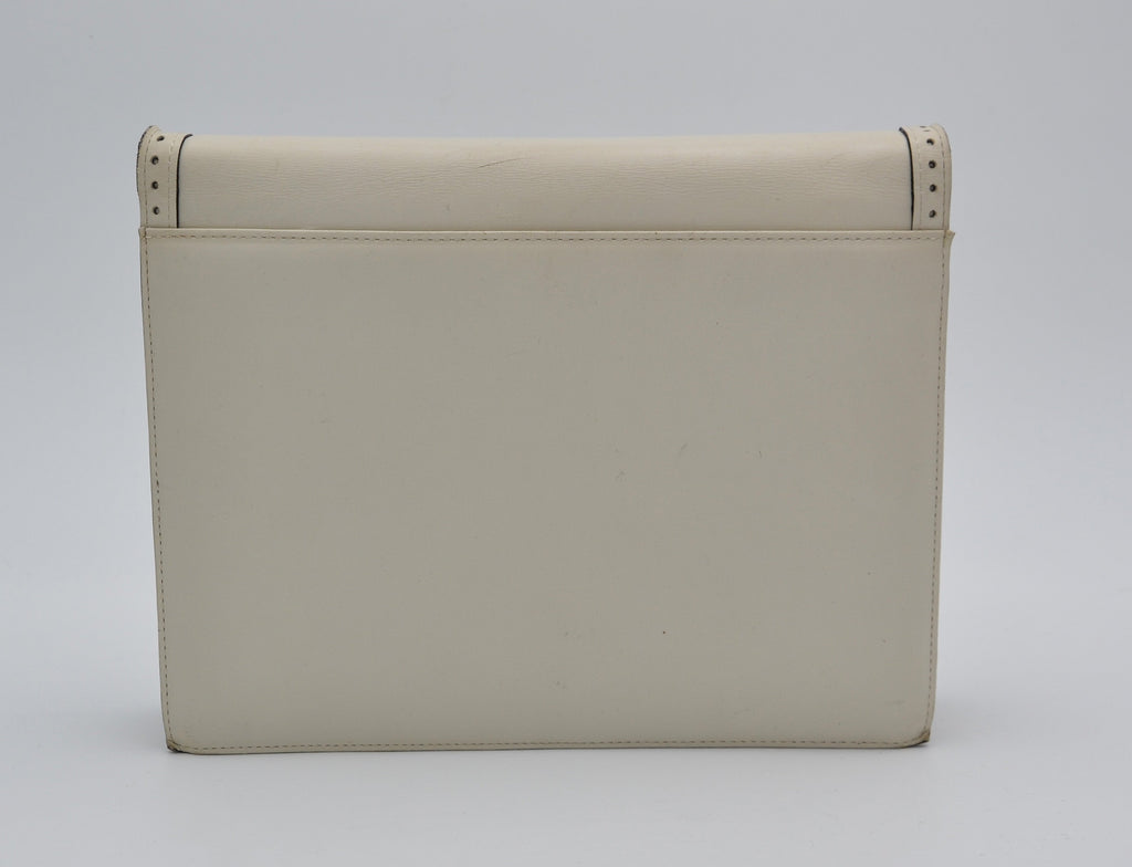 Sac Yves Saint Laurent Vintage Crossbody Blanc