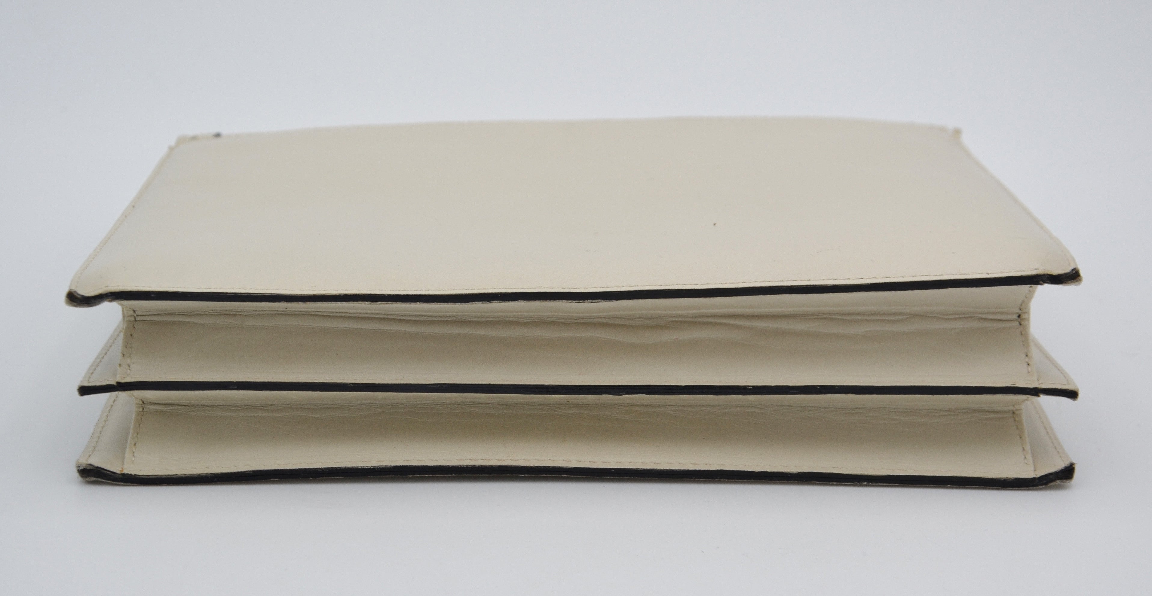Sac Yves Saint Laurent Vintage Crossbody Blanc