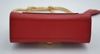 Sac Gucci Padlock Rouge Cuir