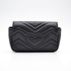 Sac Gucci Gg Marmont Super Mini Matelassé Noir