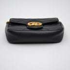 Sac Gucci Gg Marmont Super Mini Matelassé Noir
