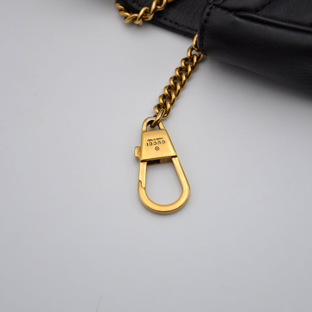 Sac Gucci Gg Marmont Super Mini Matelassé Noir