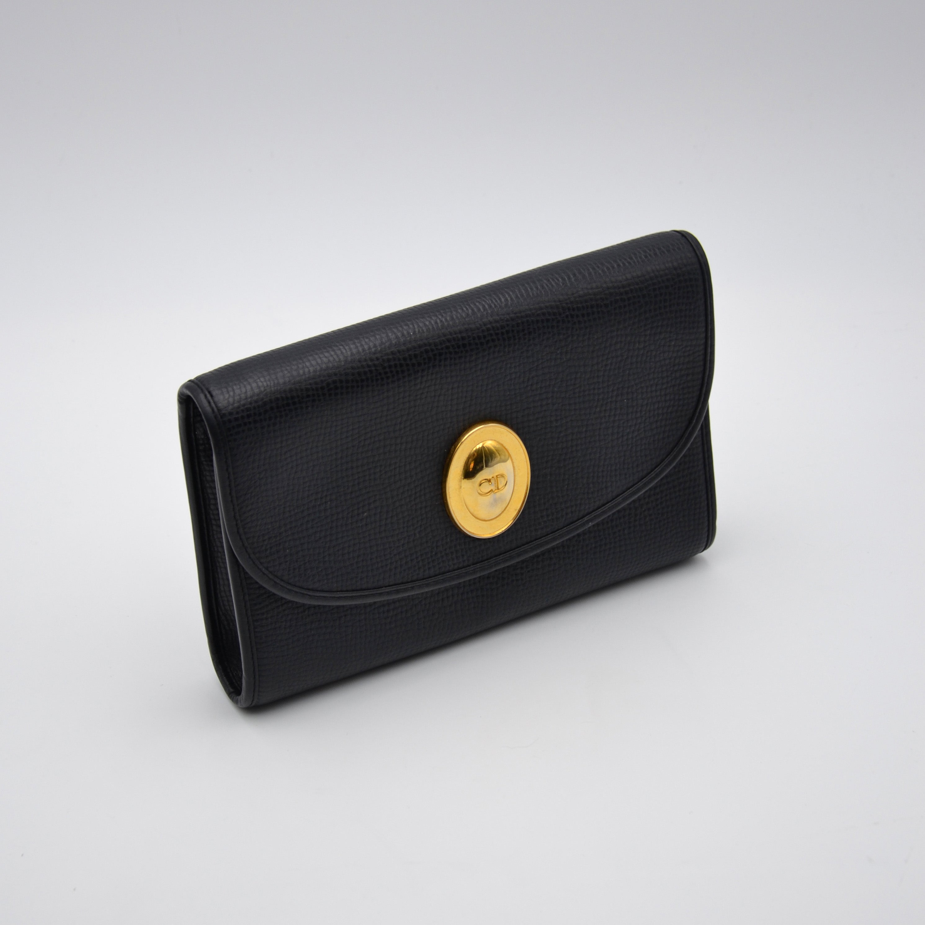 Dior Crossbody Cuir Noir Vintage