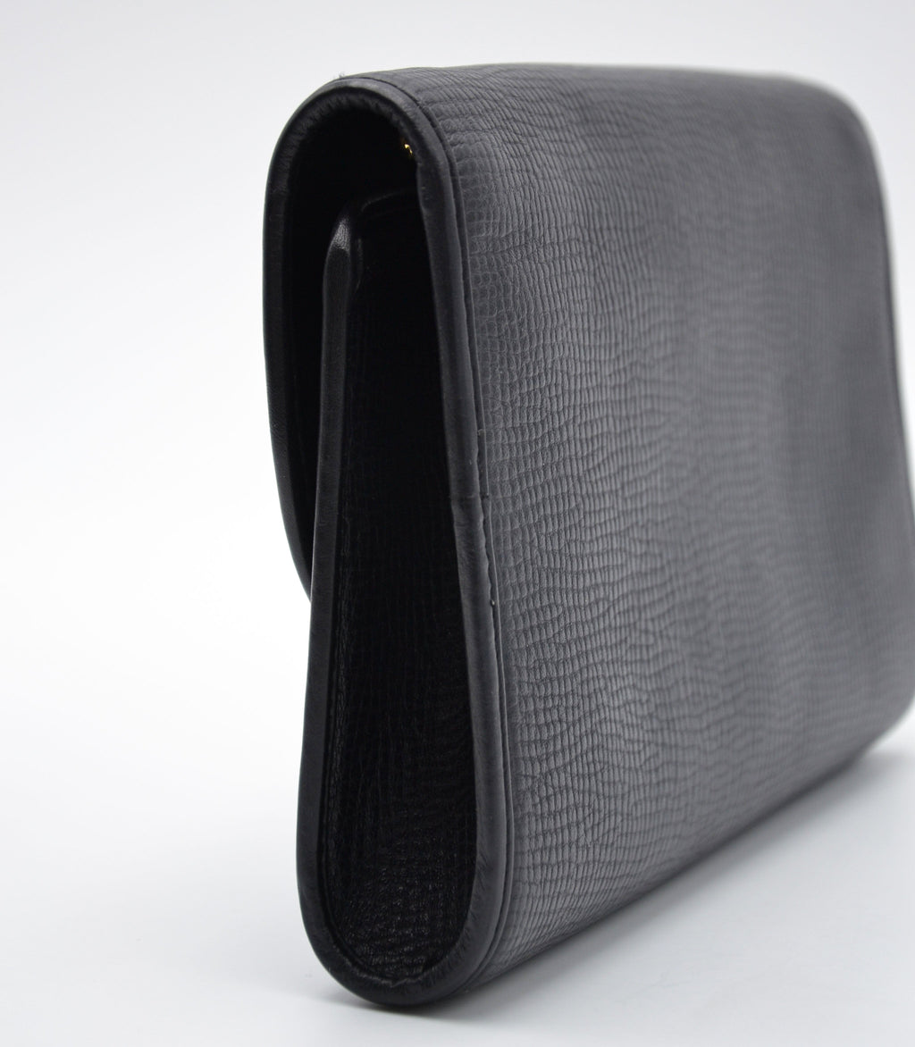 Dior Crossbody Cuir Noir Vintage