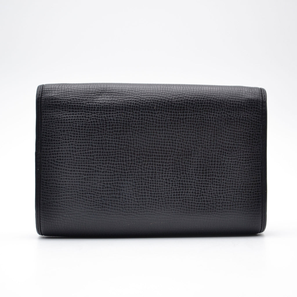 Dior Crossbody Cuir Noir Vintage