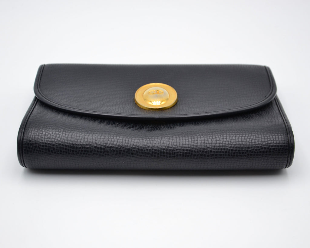 Dior Crossbody Cuir Noir Vintage
