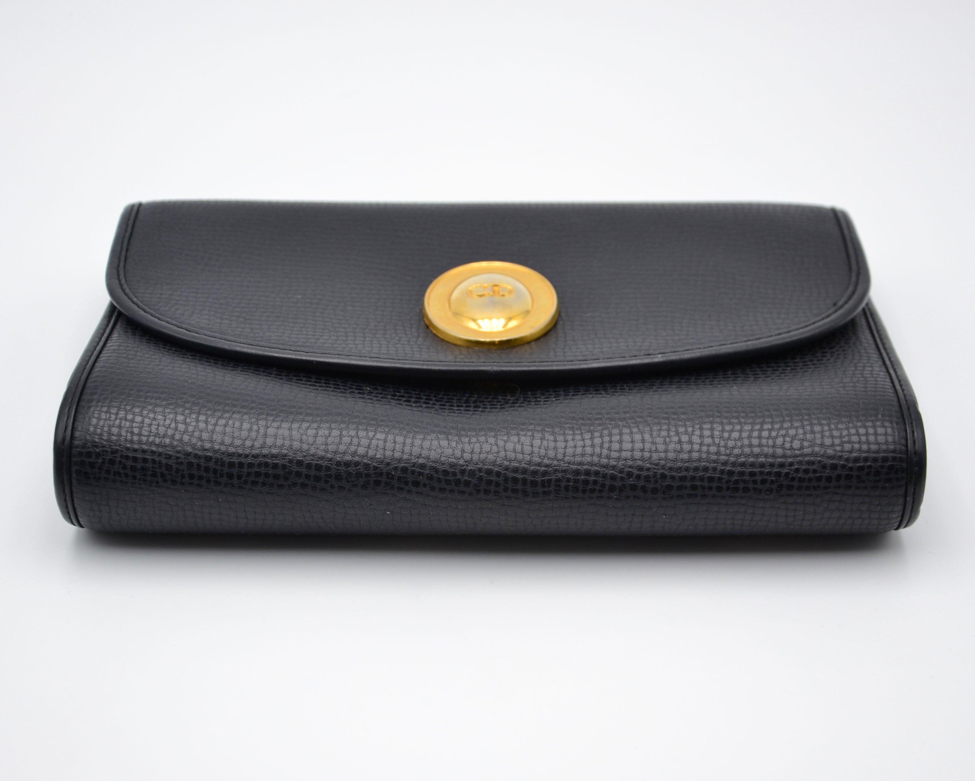 Dior Crossbody Cuir Noir Vintage