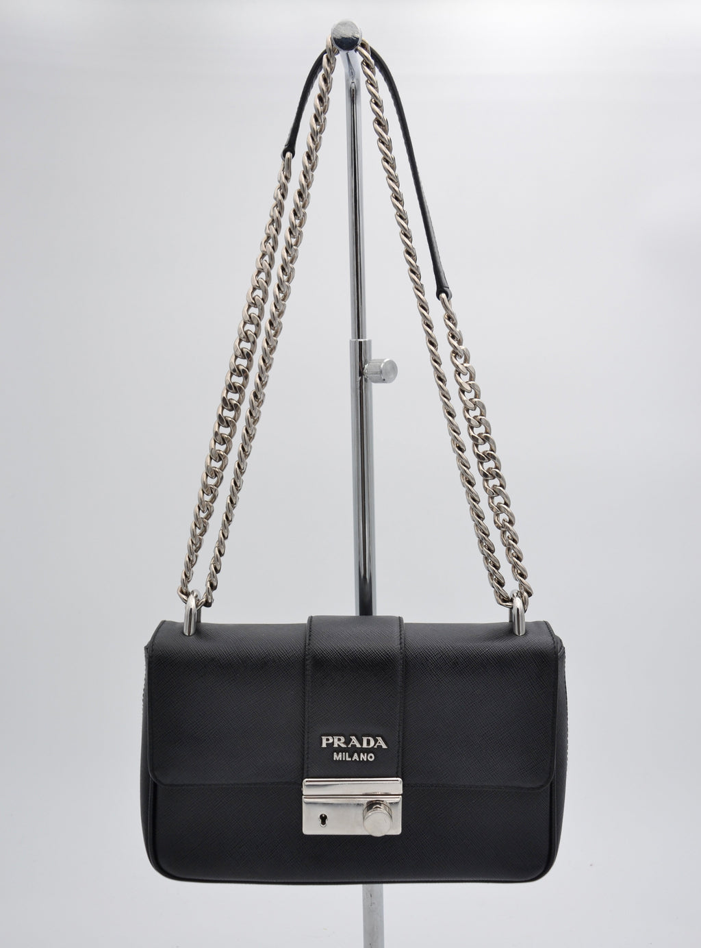 Sac Prada En Cuir Saffiano Noir