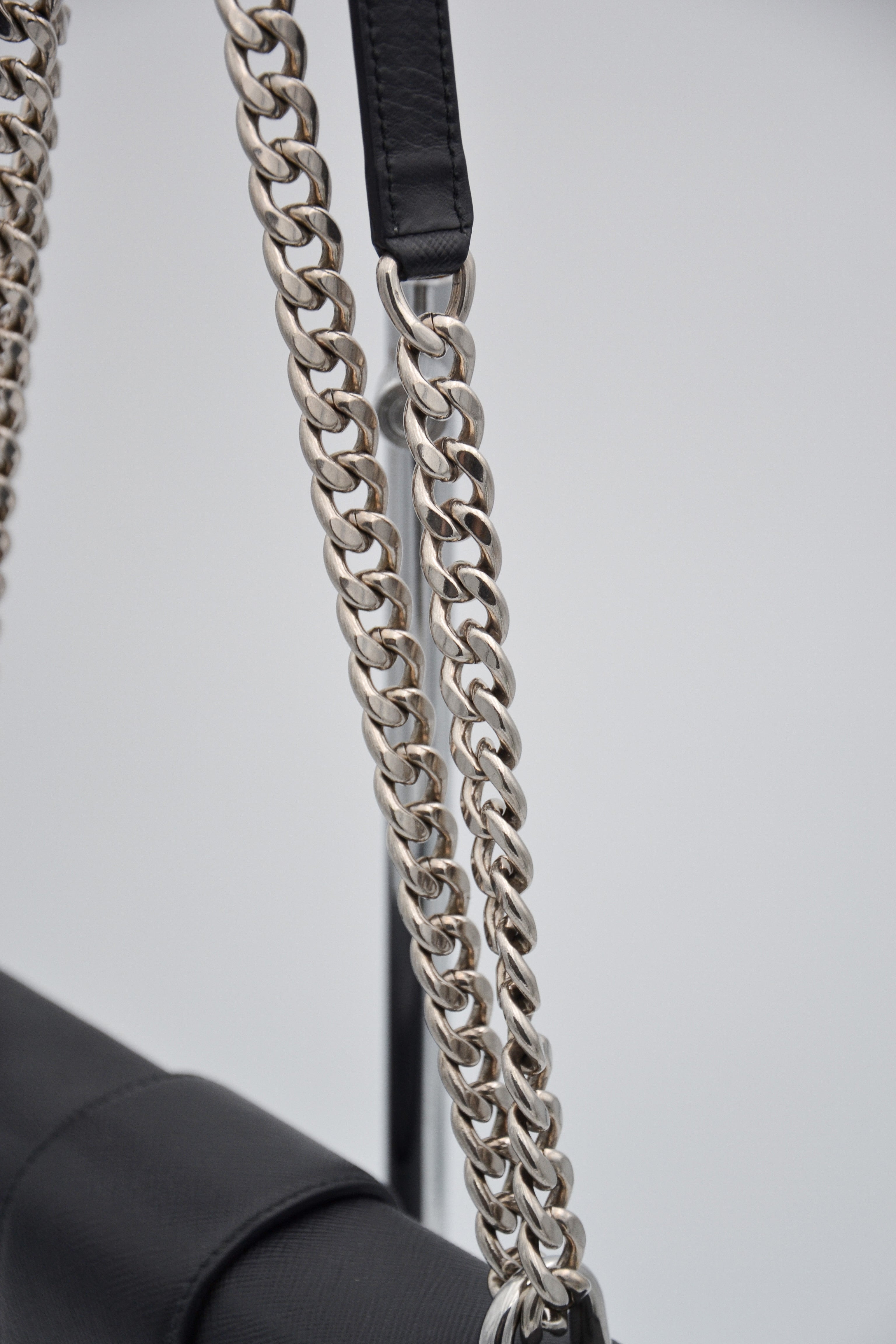 Sac Prada En Cuir Saffiano Noir