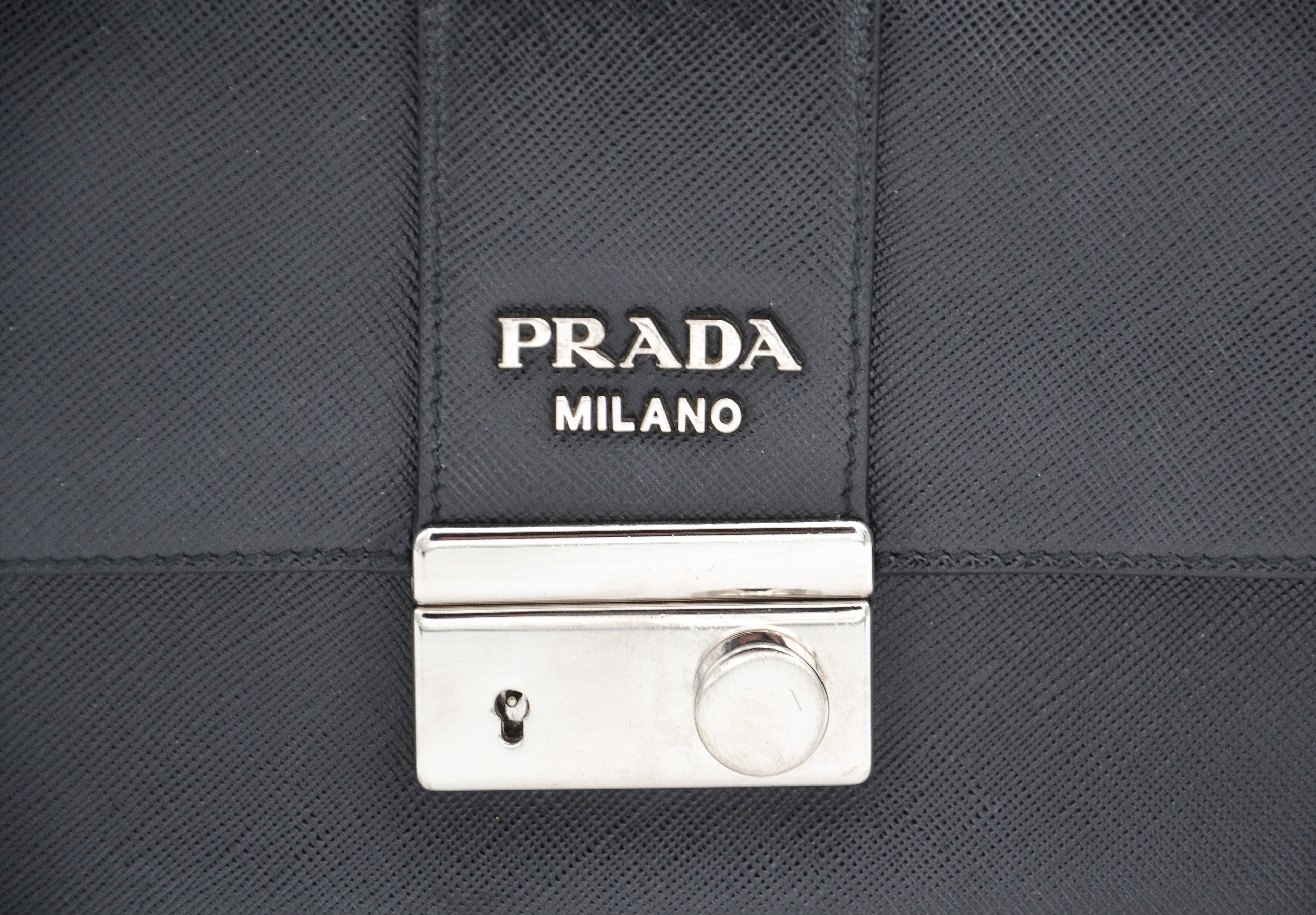 Sac Prada En Cuir Saffiano Noir
