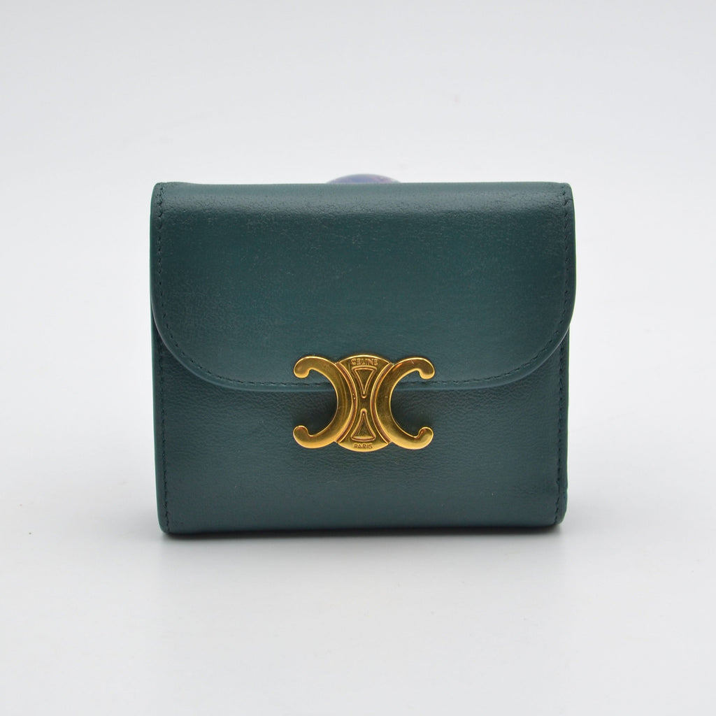 Portefeuille Céline Small Flap Wallet Triomphe