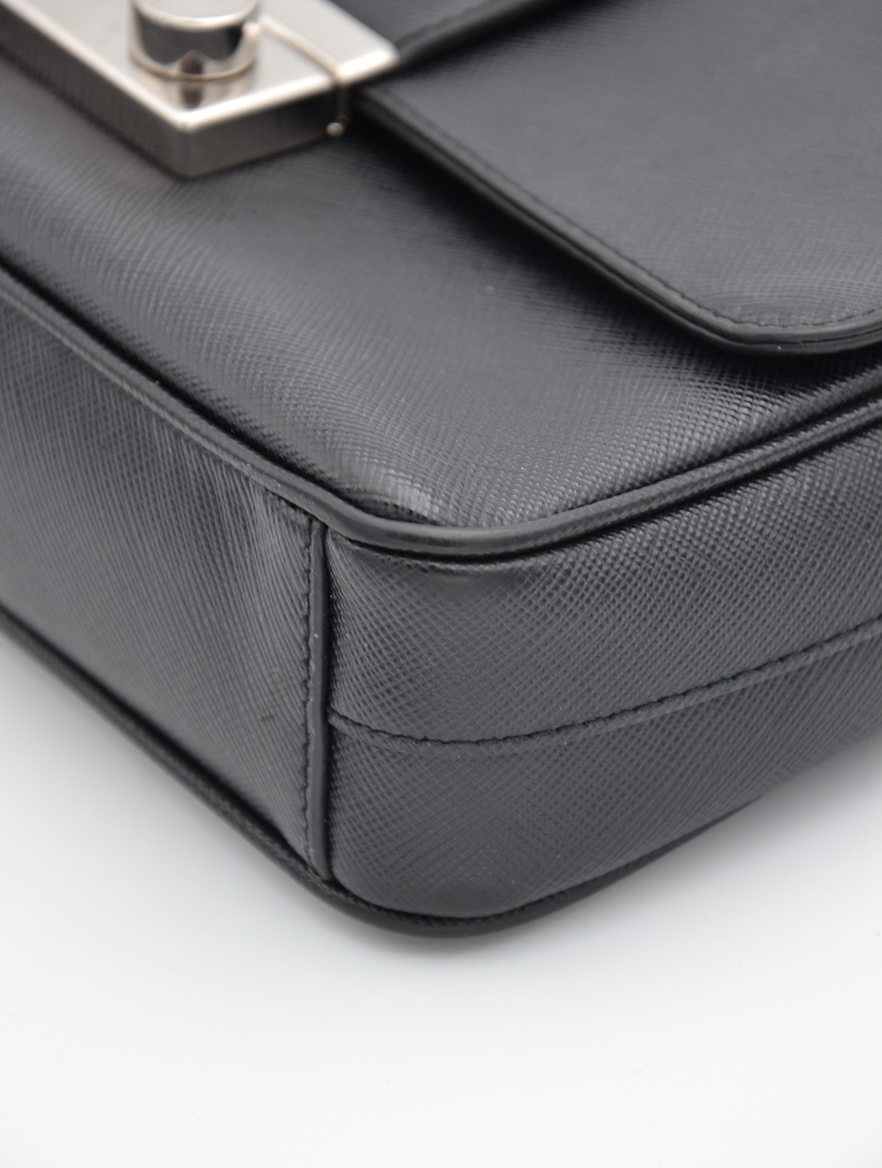 Sac Prada En Cuir Saffiano Noir