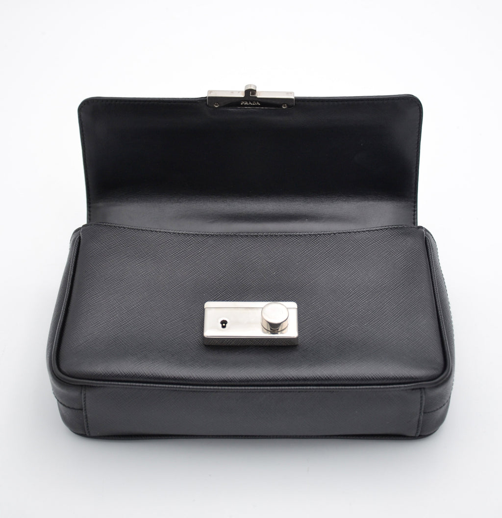 Sac Prada En Cuir Saffiano Noir