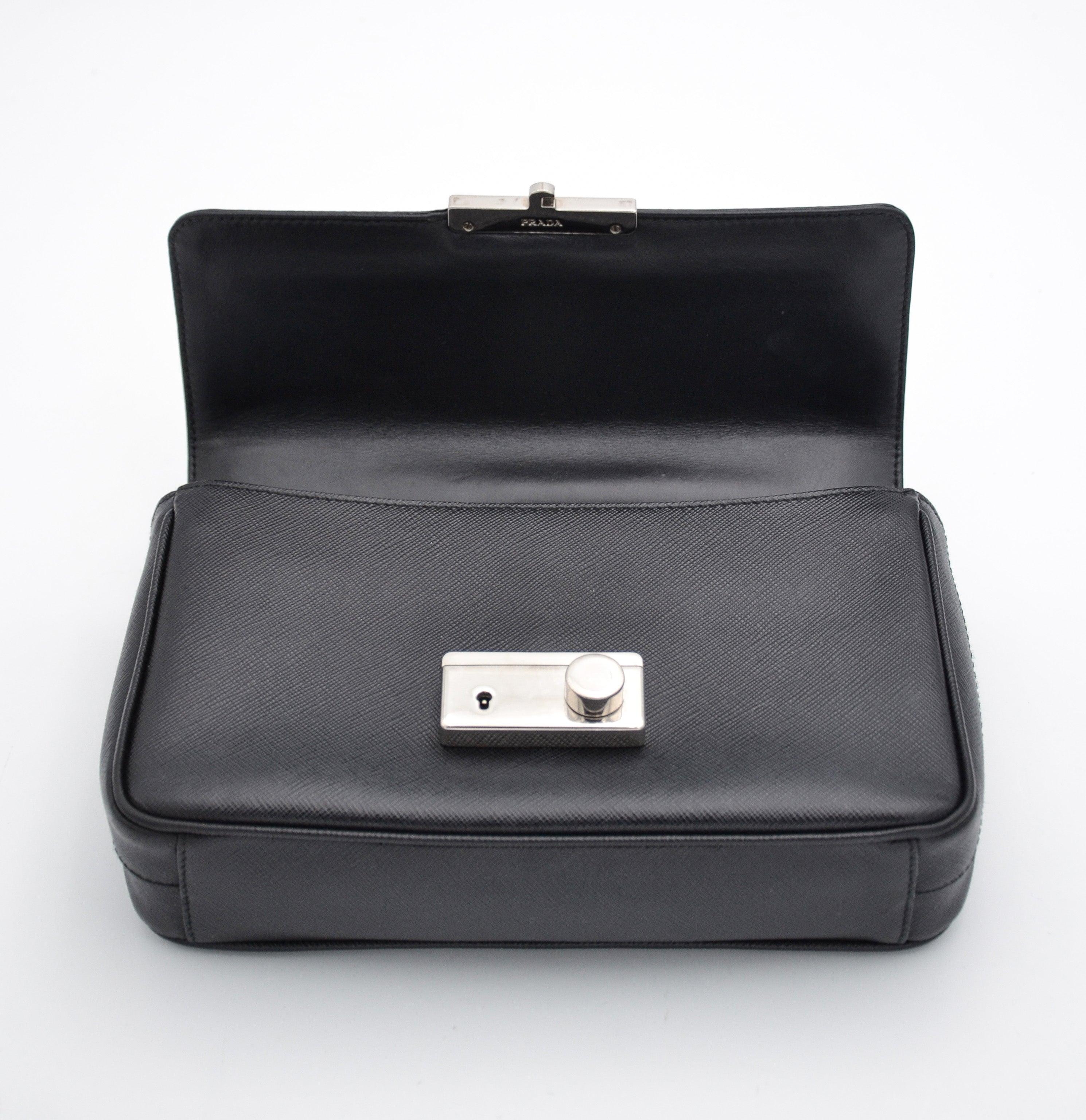 Sac Prada En Cuir Saffiano Noir